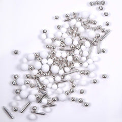 Streusel Hero Chocolate Mix Silver White Sprinkles, 40 gramů Naty Shop