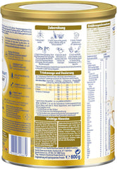 BEBA SUPREME 2 Pokračovací mléko po 6 měsících, pouze laktóza, bez palmového oleje, balení 6 ks (6 x 800 g) Naty Shop