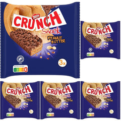 Nestlé tyčinky s arašídovým máslem Crunchy arašídové máslo Cereální čokoládová tyčinka 5 balení (3 x 31 g každá)