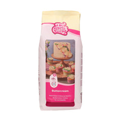 Funcakes Mix Für Buttercreme: Einfach Zu Berübenen, Cremig, Perfekt Zum Dekorieren, Abdecken Und Füllen Von Kuchen, Belag Auf Cupcakes, Halal., 1 Kg Směs na pečení a vaření Naty Shop 1 Kg (1Er Pack) Vanilka.