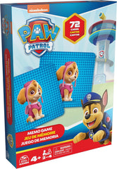 Spin Master Paw Patrol hry, Memory Game, Paw Patrol Toy, Chase, Stella, Marcus, Ruben, Paměťové hry s knihami, Pro děti 4+ Akční figurky Naty Shop Výchozí název