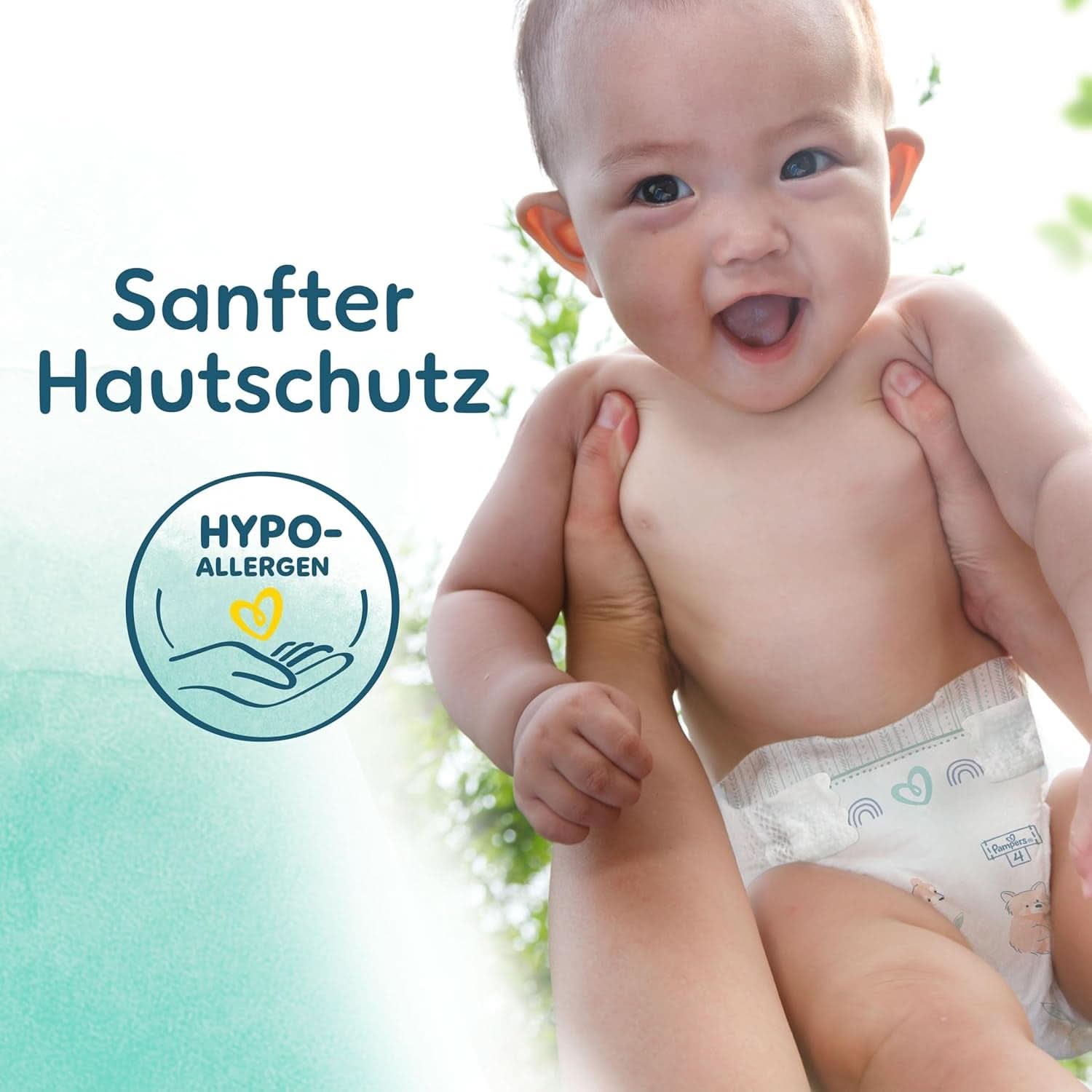 Pampers Scutece pentru copii mărimea 4 (9-14 kg) Harmony, 174 buc Mama si Copilul Naty Shop