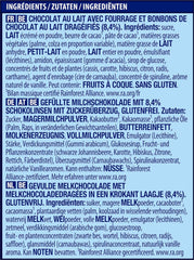 NESTLÉ SMARTIES Easter Friends, figurky s velikonoční tématikou, vyrobené z jemné mléčné čokolády s krémovou náplní a barevné mini lentilky s čokoládou SMARTIES, 1 balení (1 x 65g)