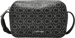 Calvin Klein damă geantă de umăr Ck Must Camera Bag Mono Klein, negru (Black Mono), mărime naturală Genti Femei Naty Shop Titlu implicit