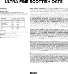 Jemně mleté ovesné vločky Naty Shop Cereálie