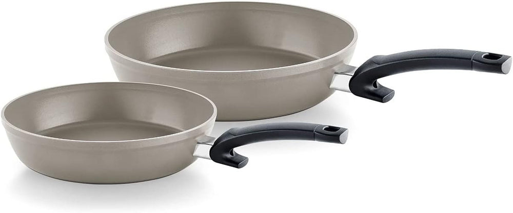 Fissler Ceratal Comfort, nepřilnavá keramická pánev - indukce Hrnce a pánve Naty Shop Sada 2 pánví o průměru 24 a 28 cm