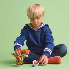 LEGO Jurassic World Little Eatie: Stavebnice T. Rex pro chlapce a dívky 7letá stavebnice dinosaura Dětský dárkový model s pohyblivými ústy, hlavou a ocasem 76967 Stavebnice Besuche den LEGO-Store