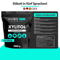 Nature Diet Xylitol, 1 kg sladidel Naty Shop