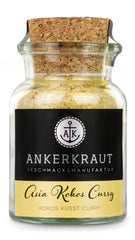 Ankerkraut Asia Kokos Curry, 85g v korkovém skle, Gewürz für Kokos-Milch Gemüse Fleisch, Einfach Lecker Zu Hause Kochen, Premium Qualität in der Panne