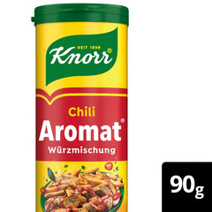 Knorr Würzmischung Chilli s příchutí pro rychlé pokrmy k dochucení a dochucení brambor, těstovin, zeleniny a dalších 90 g