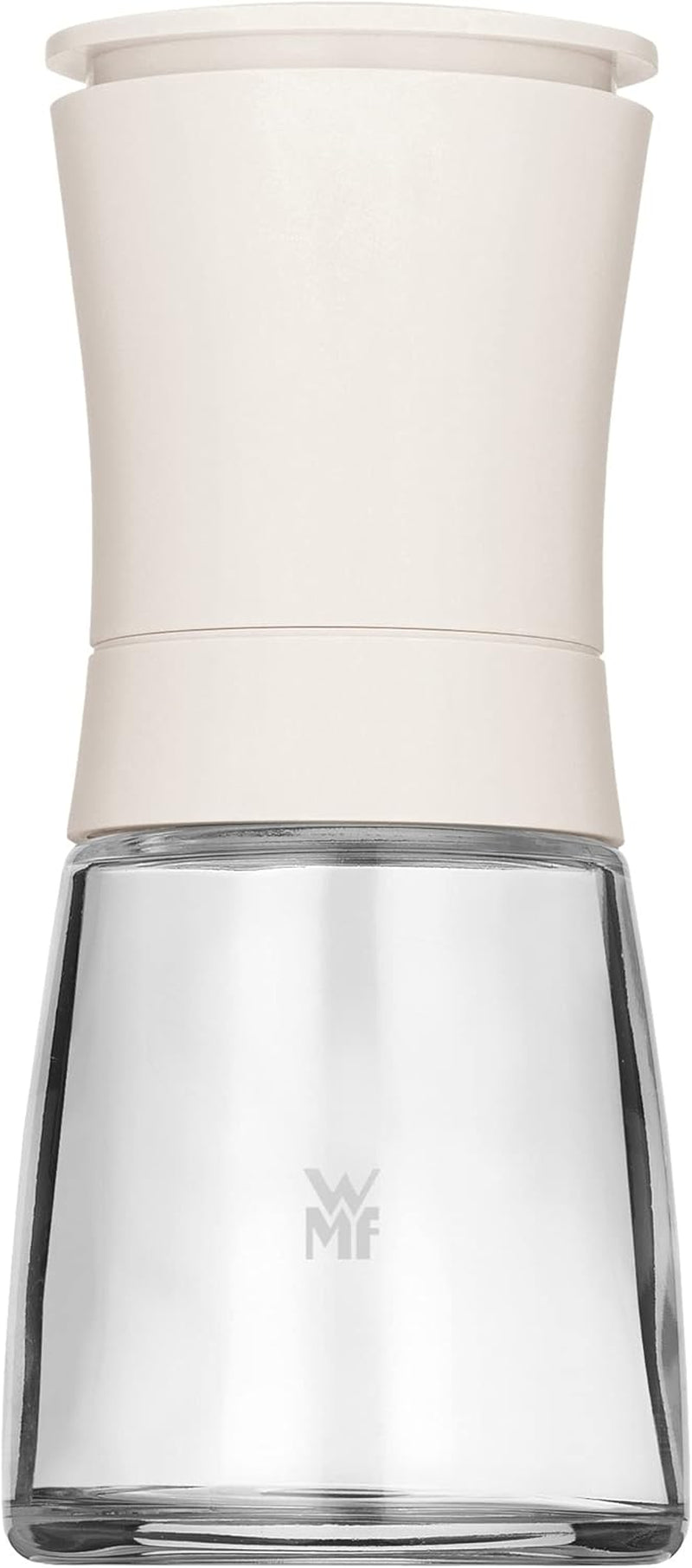 WMF Trend mlýnek na sůl nebo pepř 14 cm, bez náplně, keramický mlýnek, plastový, skleněný, bílý Mlýnky a kráječe Naty Shop Single