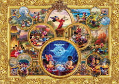 Schmidt Spiele 57371 Thomas Kinkade, Disney, Mickey & Minnie, Koláž snů 2, skládačka 2000 dílků Puzzle Naty Shop