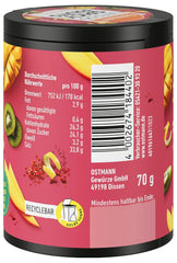 Ostmann Gewürze - Pojďme udělat pikantní ovoce | Würzmischung für süßes Obst vytvořil Lalaleluu | scharfes Obst-Topping s chilli und Pfeffer, lecker auf Apfel nebo Mango | 70 g v Metalldose Recyclebar