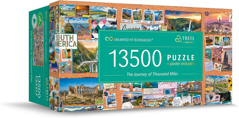 UFT Puzzle 13500 - Journey of a Thousand Miles Journey of a Thousand Miles Puzzle Naty Shop Výchozí název