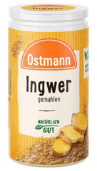 Ostmann Gewürze - Ingwer gemahlen | Nachfüllbare & recyklovatelné balení | 30 g in der Streudose
