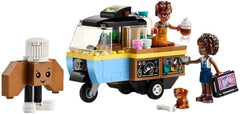 LEGO Friends Rolling Café Malá hračka na pečení pro děti, dárek pro dívky a chlapce 6 let, vzdělávací hračka s Aliyou, Julesem a psem Airou 42606 Stavebnice Beuche den LEGO-Store