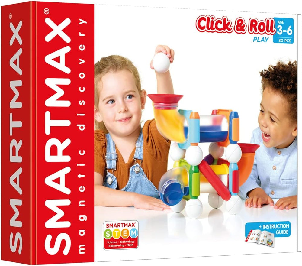 SMX404 Magnet-Konstruktionsbaukasten, 3 roky až 99 let, Mehrfarbig, Pequeño