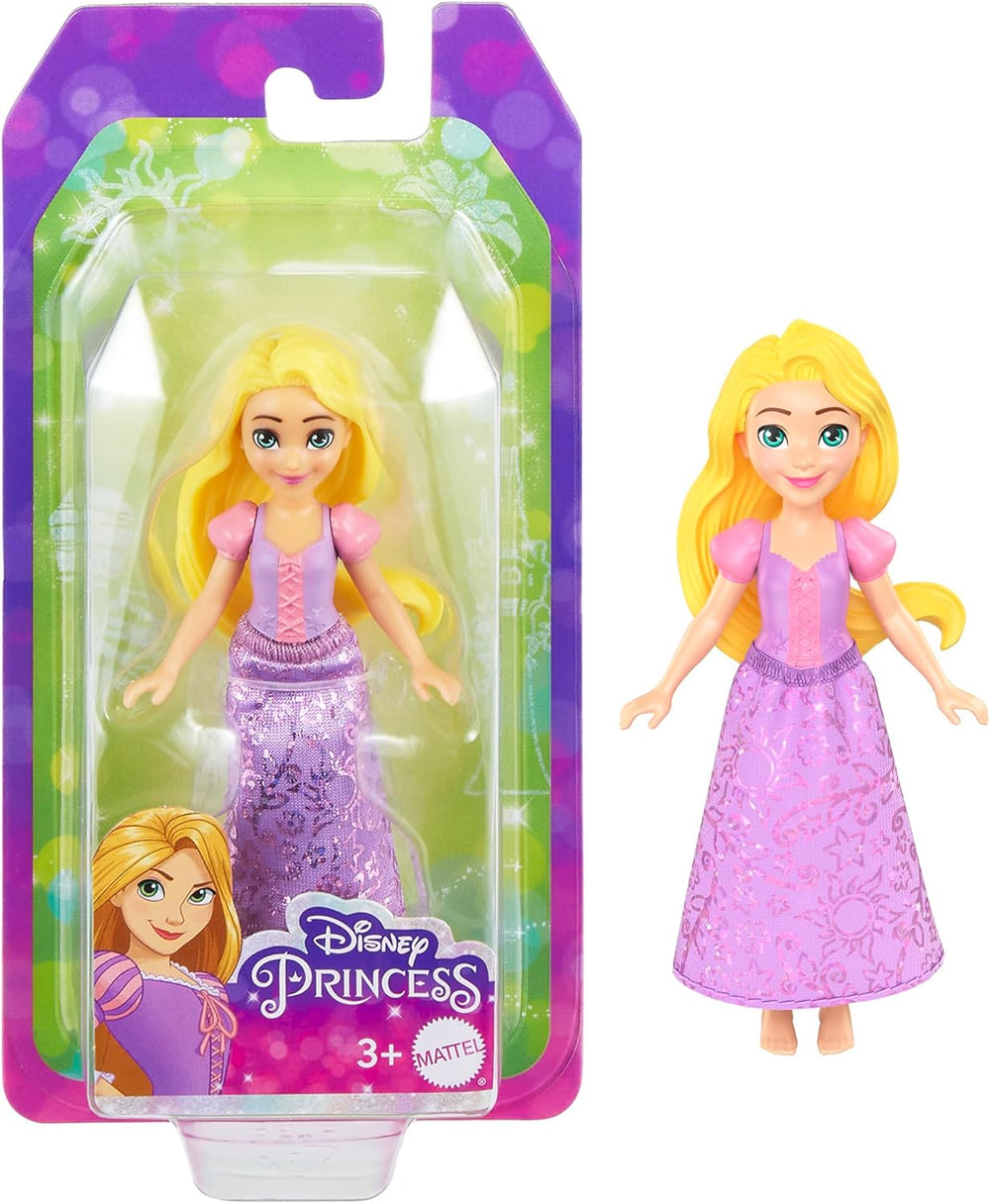 Prințesele Disney – HLW70 – Păpușă articulată, 9 cm – Rapunzel – Personaj