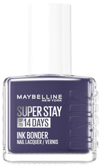 Maybelline New York Super Stay Ink Bonder 946 High Tide - dlouhotrvající lak na nehty pro silné nehty a intenzivní barvu, 12,3 ml