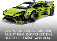 LEGO 42161 Technic Lamborghini Huracán Tecnica Stavebnice modelu autíčka Stavebnice závodního auta pro děti Chlapci Dívky Kolekce fanoušků motoristického sportu Dárkové stavebnice Besuche den LEGO-Store