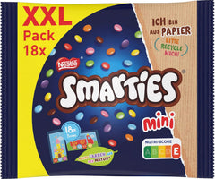 Kapsičky Nestlé SMARTIES Mini XXL, barevné čočky s čokoládou, ideální pro sdílení a vychutnávání s rodinou a přáteli, přírodní barvy, recyklovatelné balení, 1 balení (1 x 259 g)