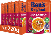BEN'S ORIGINAL™ Mexická expresní rýže 6 x 220 g