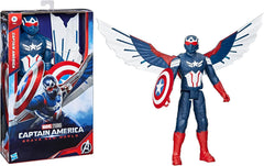 Marvel Studios Captain America Brave New World, Captain America Deluxe akční figurka, 30 cm Akční figurky Naty Shop