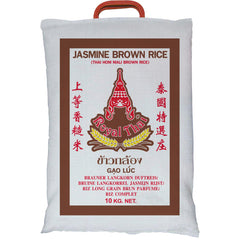 ROYAL THAI RICE - Voňavá dlouhozrnná hnědá rýže - 1 x 10 kg