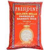 PRESIDENT - Golden Sella Basmati rýže, balení 20 ks (1 x 20 kg)