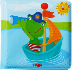 HABA 302634 Captain Frog 2 carte de baie, jucărie pentru copii mici Jucarii Bebe Naty Shop