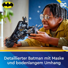 LEGO DC Batman: Stavebnice Batmana s Batpodem, filmová hračka superhrdina, dětská dobrodružná herní sada, dárek pro chlapce a dívky 76273 Stavebnice Besuche den LEGO-Store