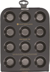 Masterclass Törtchenform Master Class Für 12 Stück 25X20Cm, Karbonstahl, Grau, 28 X 18 X 18 Cm Formy a plechy na pečení Naty Shop