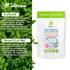 Erythritol - přírodní alternativa cukru, 2 kg sladidel Naty Shop