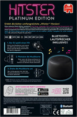 Hitster Platinum Edition – Party hudební hra s 500 písněmi z oblasti pop, rock, hip-hop, tanec a další, včetně reproduktoru