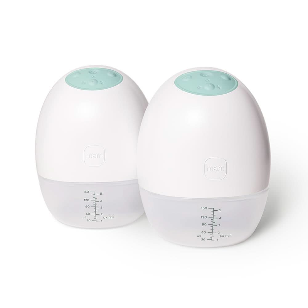 MAM Move Double odsávačka mateřského mléka, přenosná, 3 provozní režimy a 5 úrovní intenzity Příslušenství Jídlo a kojení Bebe Naty Shop