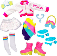 BFF od Tränenbabys Dreamy & Rym Deluxe-Set, enthät die Exklusive bewegliche Puppe Dreamy und Sein Einhorn Rym - Optimales Geschenk für Jungen und Mädchen ab 5 Jahren