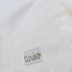 Kojící ručník, bílé doplňky Jídlo a kojení Bebe Naty Shop