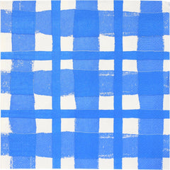 Talking Tables 20 X Yellow Gingham Șervețele de unică folosință din hârtie reciclată pentru picnicuri și cine de vară în aer liber, ecologice pentru petreceri aniversare, Paște, nunți, grătare, 3 straturi 33 Cm