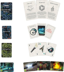 Desková hra Cluedo Conspiracy od Hasbro Gaming pro dospělé a dospívající, německá verze tajemné hry, pro 4–10 hráčů ve věku od 14 let