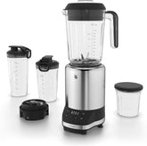 WMF Kult Pro Multifunktionsmixer Hochleistungsmixer, 30 000 U/Min, Smoothie Maker, Standmixer, Ice-Crush Funktion, 4 Mixbehälter Inkl. Togo-Verschluss Kitchen Naty Shop