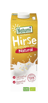 Natumi Bio Hirsedrink Natur, 6 x 1L - Bez laktózy, Vegan, Bio, Bez lepku, Milchfreie, Milchfreie Alternative
