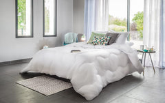 Blanrève - Plapuma Aerelle Blue - Foarte moale - pufoasă și confortabilă - Pat single - Eco Responsabil - Fibra de confort se simte bine, 140 X 200 Cm Plapumi si pilote Naty Shop