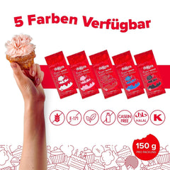 Dekora - Fondant alb din pastă de zahăr 150g - Perfect pentru prăjituri și decorațiuni de copt - Fără gluten și lactoză - Aromă de vanilie - Moale, flexibil și ușor de modelat pentru decorațiuni creative Pasta de zahar Naty Shop