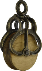 Design Toscano roată de epocă Farmhouse Pulley Decor industrial, 25,5 cm, full color. Statuete si sculpturi Naty Shop Mare