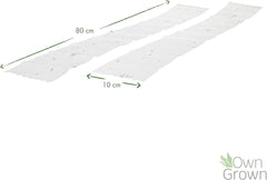 Barevný balkónový květinový mix – 2 prémiové balkónové podložky se semeny květin Snadno se pěstují letní květiny a semena divokých květin z vlastních vypěstovaných jednoletých semen šetrných k hmyzu