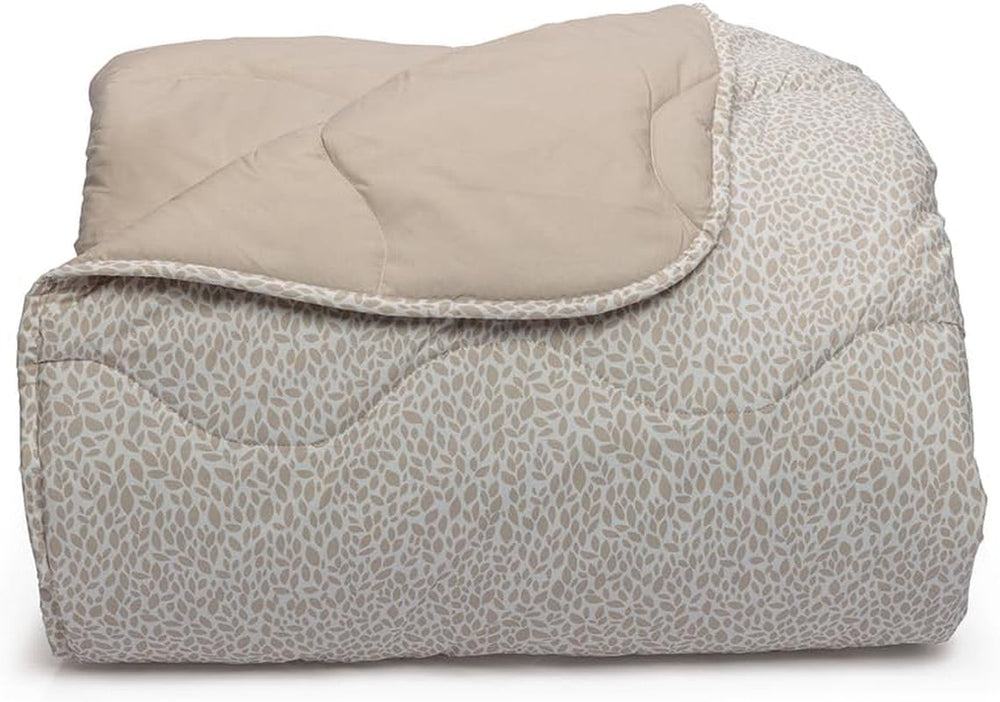Foppapedretti Notte & Natura Petali cuvertură cu nisip, cuvertură pentru pat single, 100% bumbac, made in Italy Plapumi si pilote Naty Shop Flori de nisip Pat de o persoană