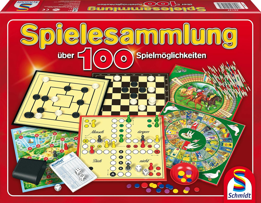 Schmidt Spiele 49147 - Herní kolekce se 100 herními možnostmi