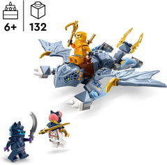 LEGO NINJAGO Riyu Dětský drak Dragon se 3 minifigurkami Sestavitelná hračka Ninja pro 6leté chlapce a dívky Akční dárek pro děti 71810 Stavebnice Besuche den LEGO-Store