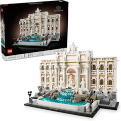 LEGO Architecture Fontána di Trevi – Model památky v Římě se sochami Minifigurek – sběratelský do kanceláře a obývacího pokoje – dárek pro dospělé a milovníky architektury 21062 Stavebnice Besuche den LEGO-Store Výchozí název