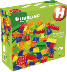 Hubelino #400390 120dílná sada Bausteine®, kompatibilní s velkými Bausteiny Anderer Hersteller, Made in Germany